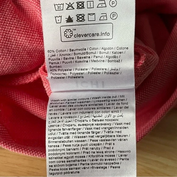 New! Ichi Kate cinched drawstring waist pique calypso pink Dress 35232 - Picture 15 of 15